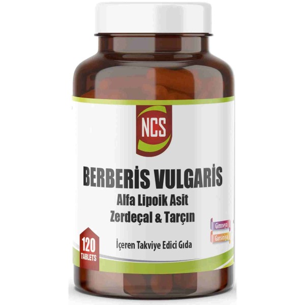 Ncs Berberis Vulgaris Alfa Lipoik Asit Zerdeçal 120 Tablet