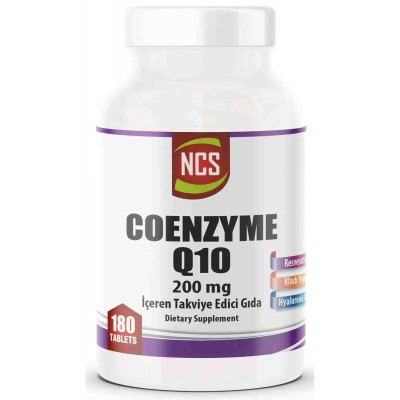 Ncs Coenzyme Q-10 Resveratrol 200 Mg 180 Tablet