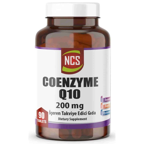 Ncs Coenzyme Q-10 Resveratrol 200 Mg 90 Tablet Ncs Coenzyme Q-10 Resveratrol 200 Mg 90 Tablet