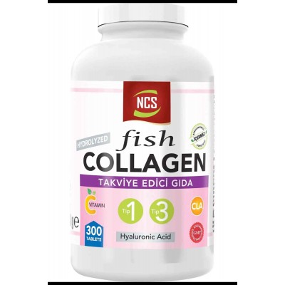 Ncs Collagen Tip 1-3 Balık Kollajen CLA 300 Tablet