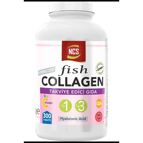 Ncs Collagen Tip 1-3 Balık Kollajen CLA 300 Tablet