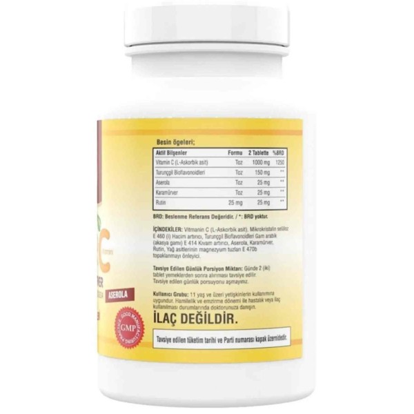 Ncs Ester C Vitamini Kara Mürver 180 Tablet Ncs Ester C Vitamini Kara Mürver 180 Tablet