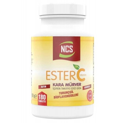 Ncs Ester C Vitamini Kara Mürver 180 Tablet
