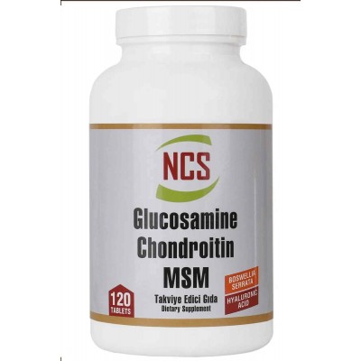 Ncs Glucosamine Chondroitin Msm Hyaluronic Acid Boswellia Serrata 120 Tablet