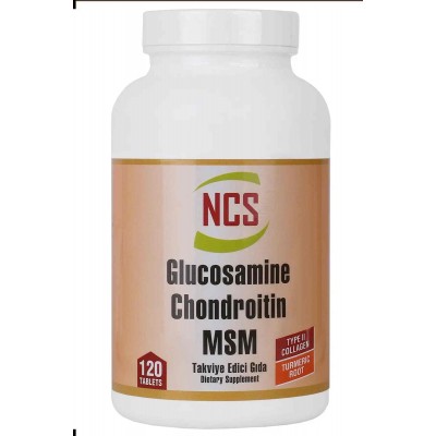 Ncs Glucosamine Chondroitin Msm Type Iı Turmeric 120 Tablet