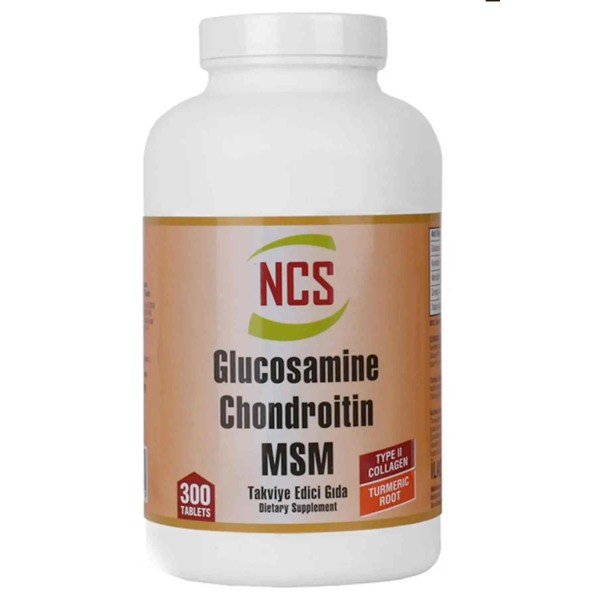 Ncs Glucosamine Chondroitin Msm Type Iı Turmeric 300 Tablet