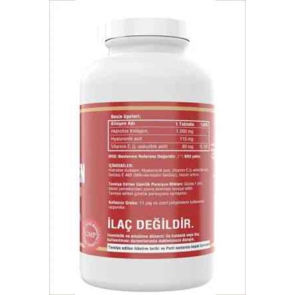 Ncs Hidrolize Collagen 1000 Mg Hyaluronic Acid C Vitamini 300 Tablet