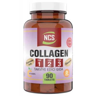 Ncs Hidrolize Collagen 1000 Mg Hyaluronic Acid C Vitamini 90 Tablet