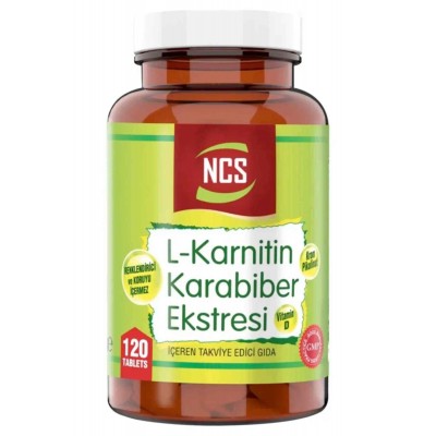Ncs Karabiber Extreli L-Carnitine 120 Tablet
