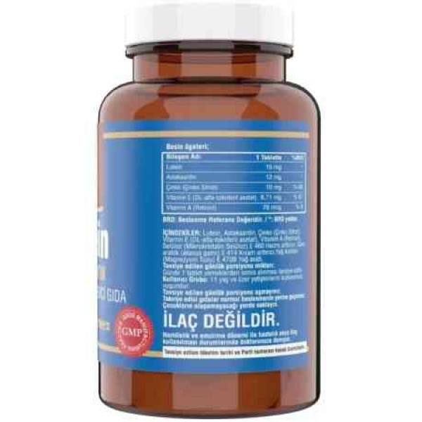 Ncs Lutein 15 Mg Astaksantin 12 Mg 120 Tablet Ncs Lutein 15 Mg Astaksantin 12 Mg 120 Tablet
