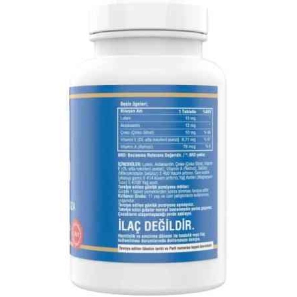Ncs Lutein 15 Mg Astaksantin 12 Mg 180 Tablet