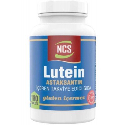 Ncs Lutein 15 Mg Astaksantin 12 Mg 180 Tablet