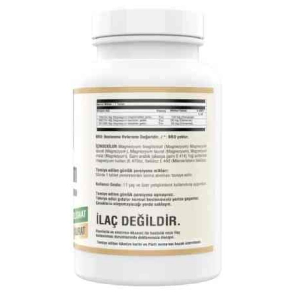 Ncs Magnezyum Elementel 180 Tablet