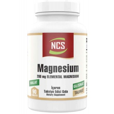 Ncs Magnezyum Elementel 90 Tablet