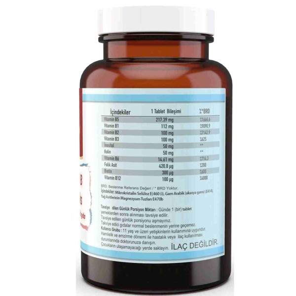 Ncs Vitamin B Compleks 120 Tablet Ncs Vitamin B Compleks 120 Tablet
