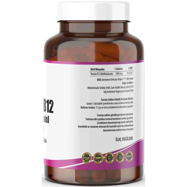 Ncs Vitamin B12 Metilkobalamin 1000 Mcg 120 Tablet