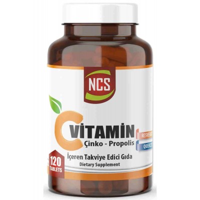 Ncs Vitamin C Çinko Propolis 120 Tablet