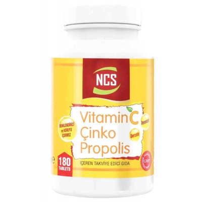 Ncs Vitamin C Çinko Propolis 180 Tablet