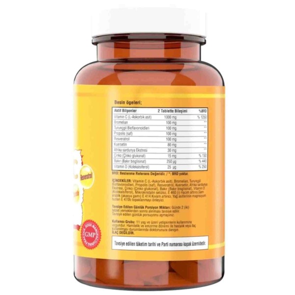Ncs Vitamin C Çinko Propolis 60 Tablet