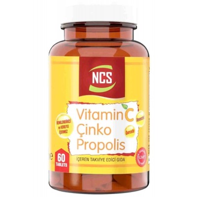 Ncs Vitamin C Çinko Propolis 60 Tablet