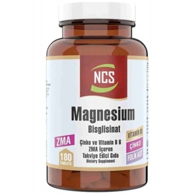 Ncs Zma Magnesium Bisglisinat 180 Tablet