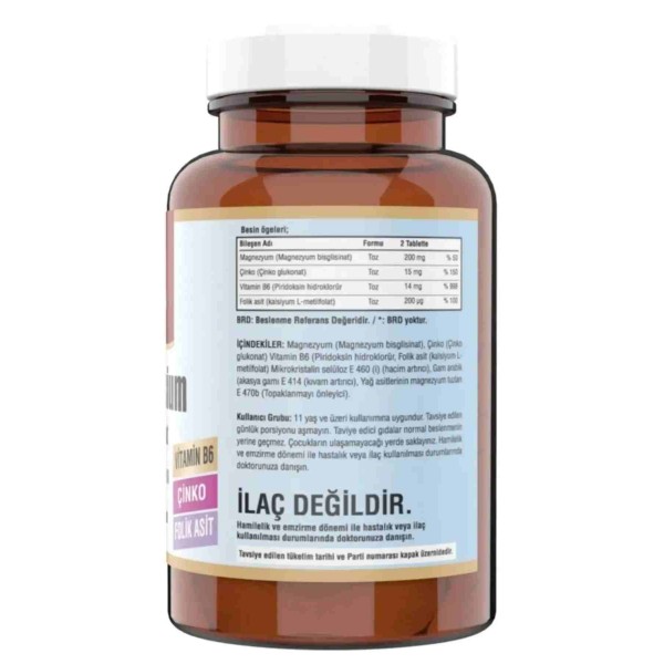 Ncs Zma Magnesium Bisglisinat 60 Tablet