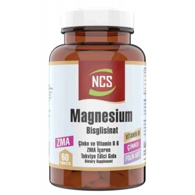 Ncs Zma Magnesium Bisglisinat 60 Tablet