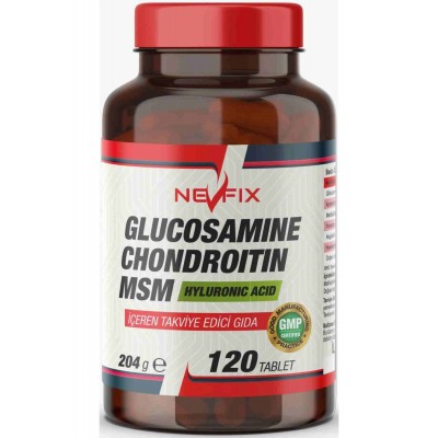 Nevfix Glucosamine Chondroitin Msm 120 Tablet