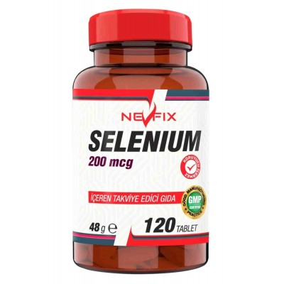 Nevfix Selenyum Selenium 200 mcg 120 Tablet