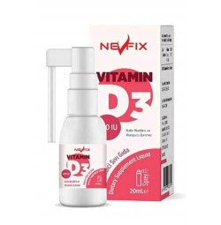 Nevfix D Vitamini Vitamin D3 400 Iu Sprey 20 Ml