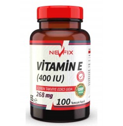 Nevfix Vitamin E 400 Iu (268 Mg) 100 Yumuşak Kapsül