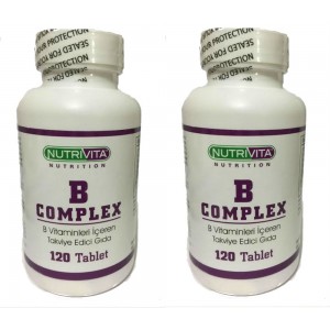 Nutrivita Nutrition Vitamin B Complex 120 Tablet 2 kutu