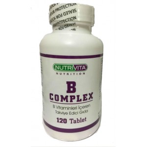 Nutrivita Nutrition Vitamin B Complex 120 Tablet